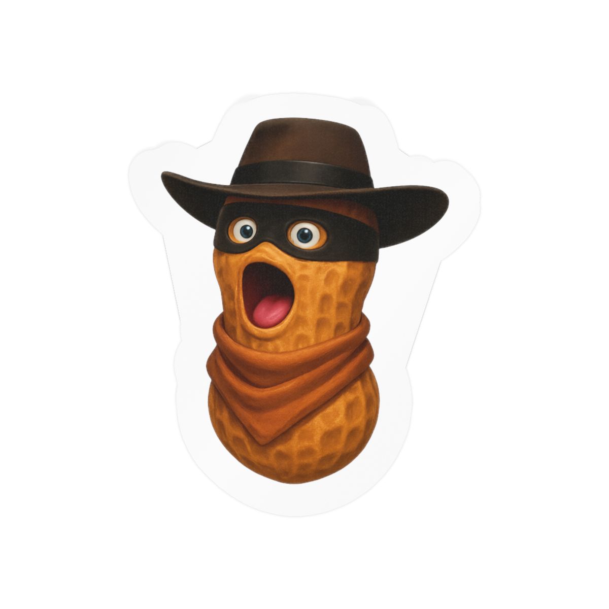 Arc Raiders Burnt Peanut GOOP Sticker | Funny Gaming Vinyl Decal
