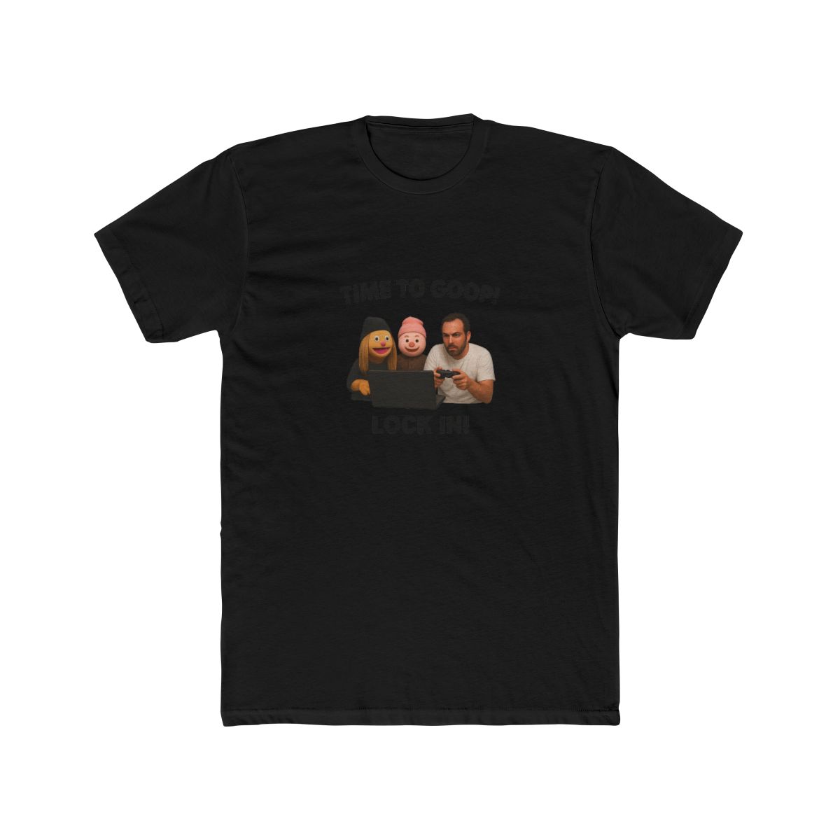 Burnt Peanut Time to Goop Lock In Gaming T Shirt