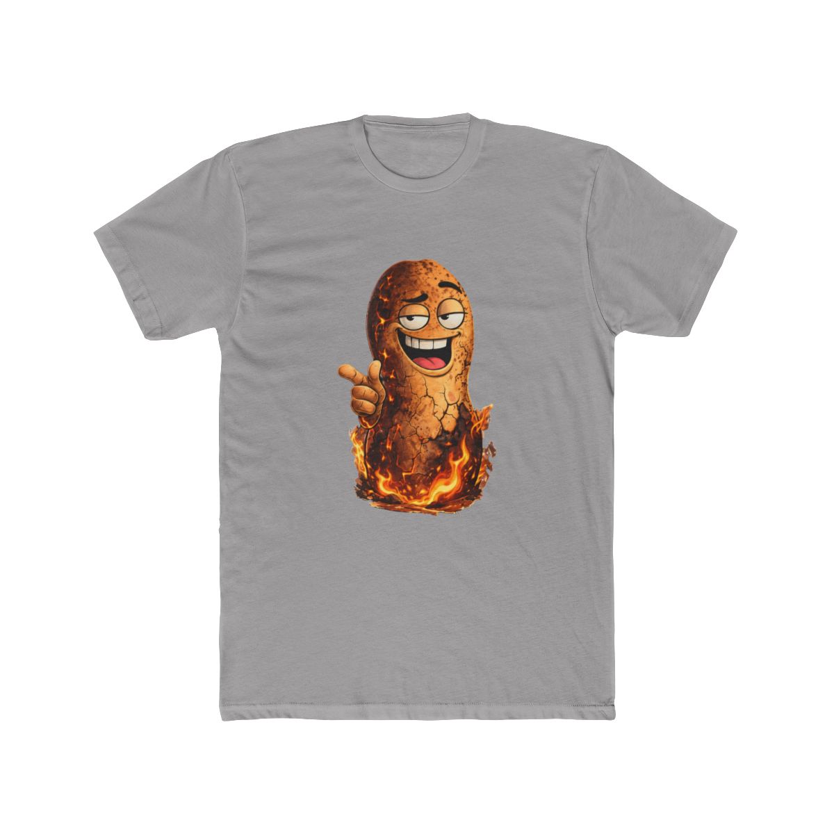 Smug Bungulator Point Flaming Peanut Cowboy Meme T-Shirt