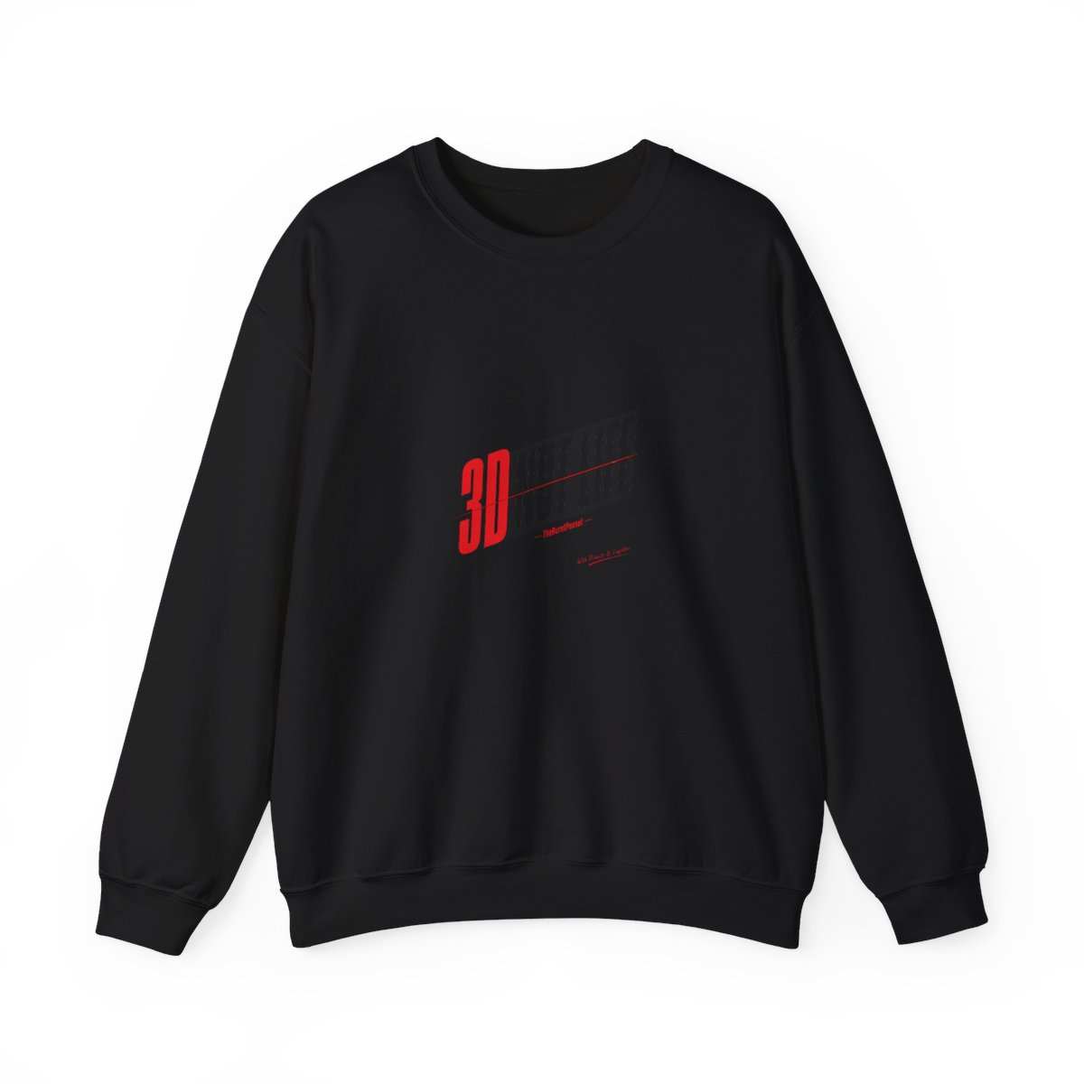 TheBurntPeanut "3D Nut Life" Crewneck