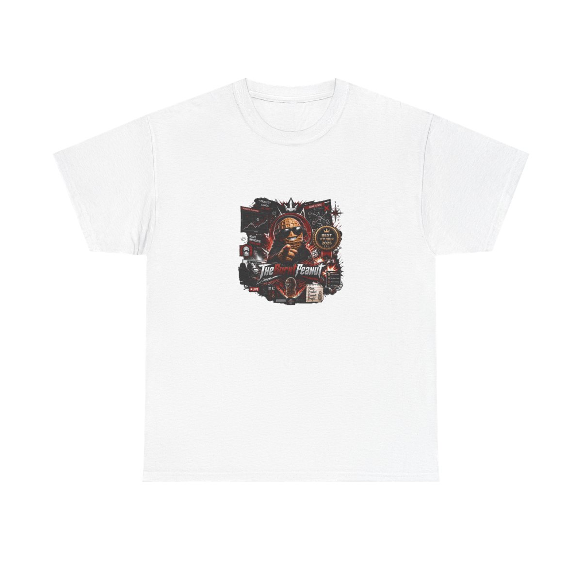 TheBurntPeanut "Best VTuber 2025" Unisex Tee